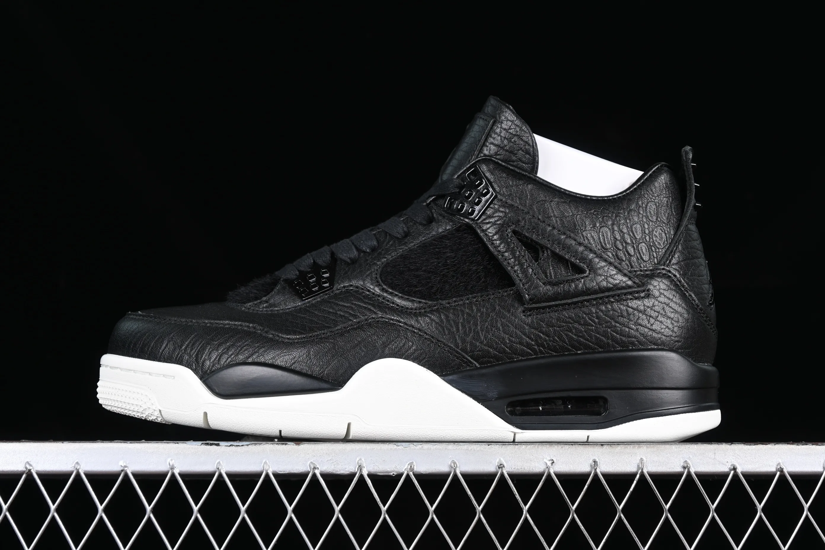 All categories Air Jordan Jordan series basketball shoes Air Jordan 4 Air Jordan 4 Premium "Pony Hair" AJ4 Joe 4 luxury black 819139-010